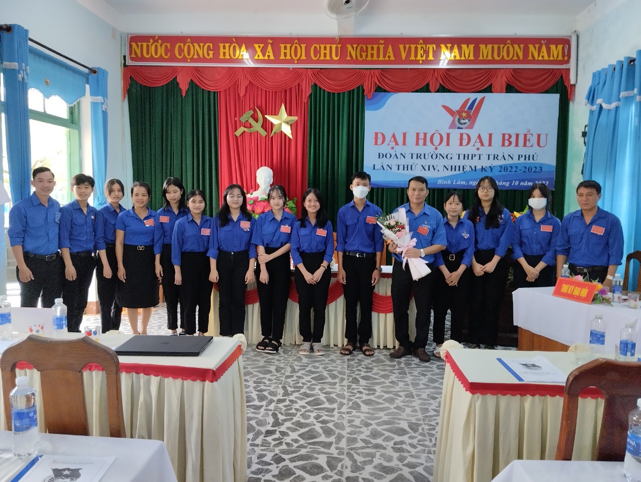Đại hội Đại biểu Đoàn TNCS Hồ Chí Minh trường THPT Trần Phú lần thứ XIV thành công tốt đẹp